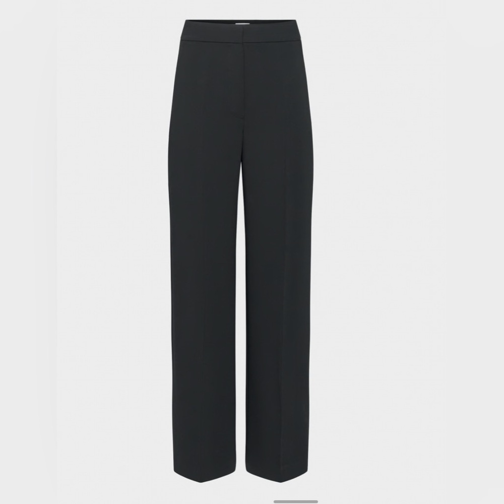 NWT Aritzia Wilfred The Limitless Pant™ Wider in Black Size 6 High Rise Wide Leg - Picture 7 of 14